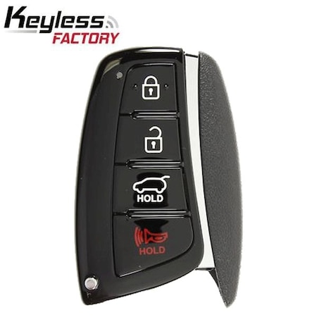 Keyless Factory 2013-2018 Hyundai Santa Fe / 4-Button Smart Key w/ Hatch / PN95440-4Z200 / SY5DMFNA04 RSK-HY-SF04
